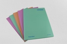 Hardback A4 160Pg Pastel Colours Supreme
