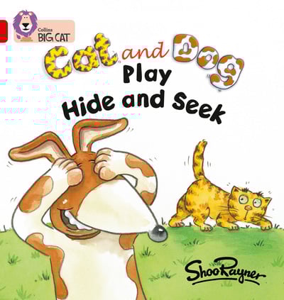 Big Cat Red A Cat & Dog Play Hide & Seek Fctn