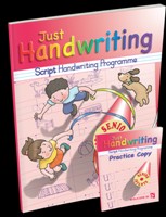 Just Handwriting Senior Infants Script + Practice Copy