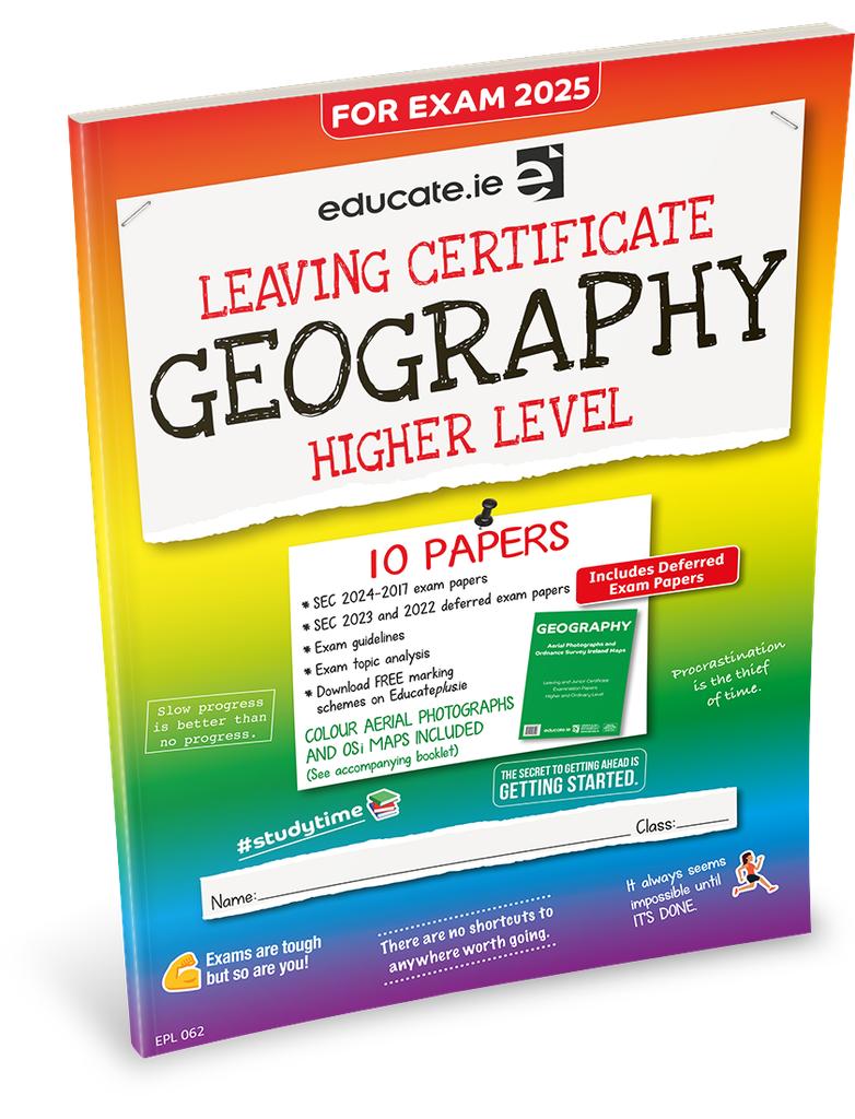 [OLD EDITION] Educate.ie LC Geography HL Exam Papers 2025