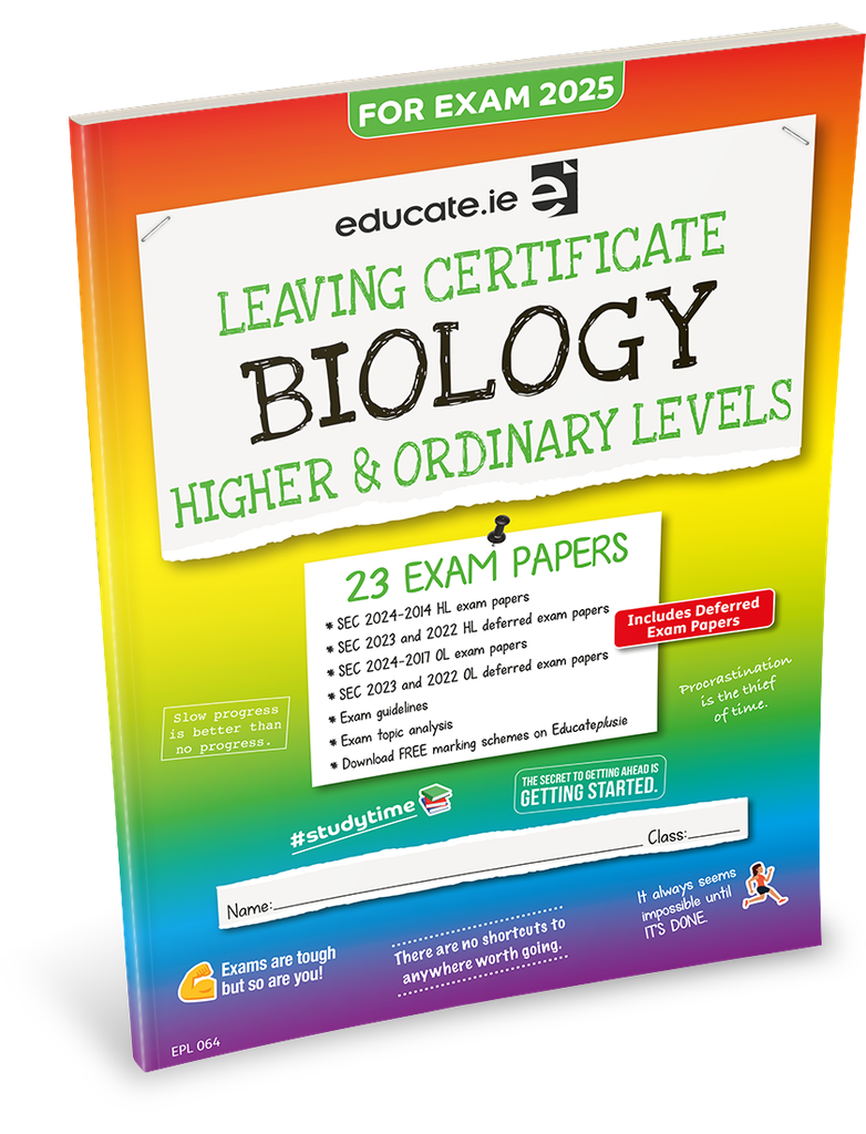 [OLD EDITION] Educate.ie LC Biology HL & OL Exam Papers 2025