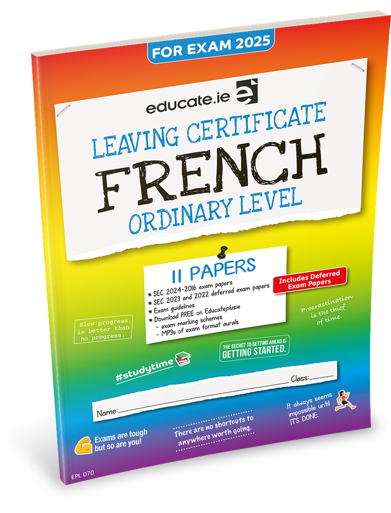 [OLD EDITION] Educate.ie LC French OL Exam Papers 2025
