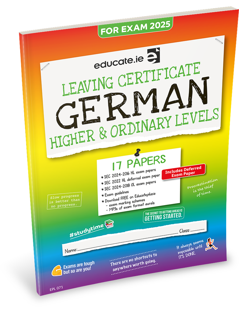 [OLD EDITION] Educate.ie LC German HL & OL Exam Papers 2025