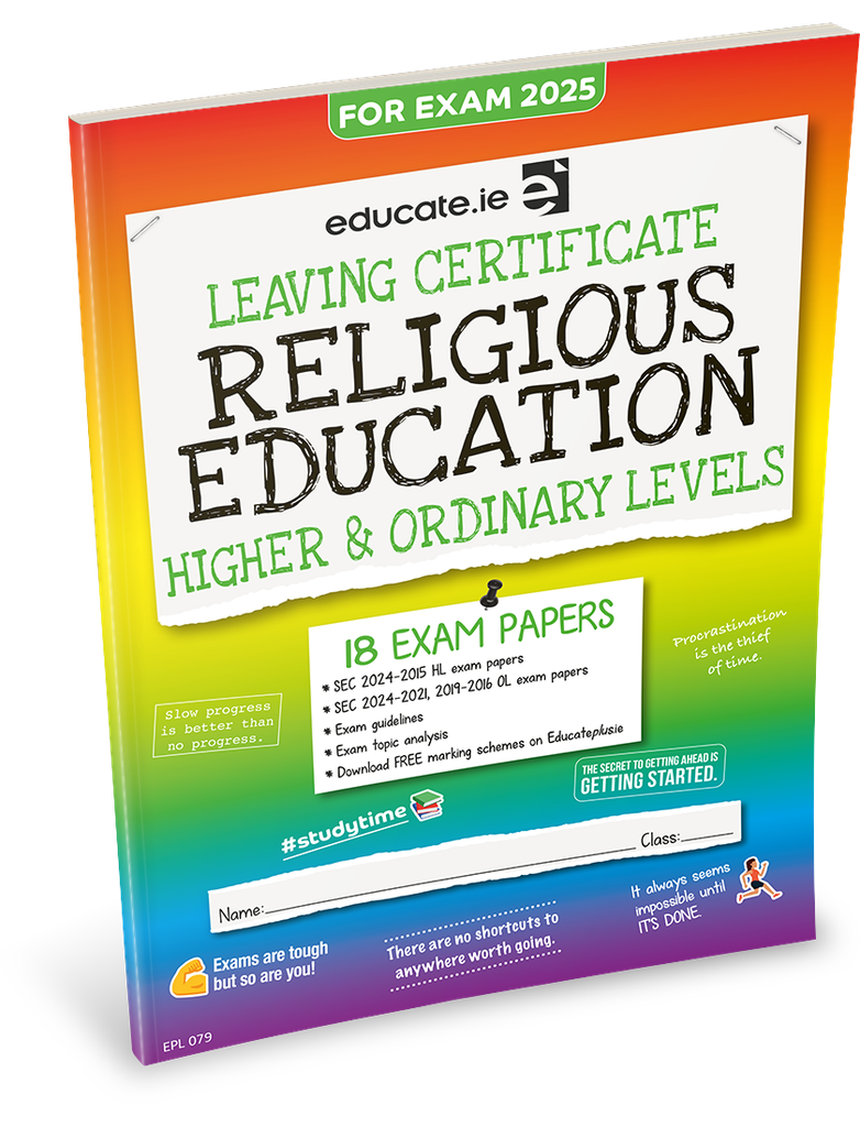 [OLD EDITION] Educate.ie LC Religious Education HL & OL Exam Papers 2025