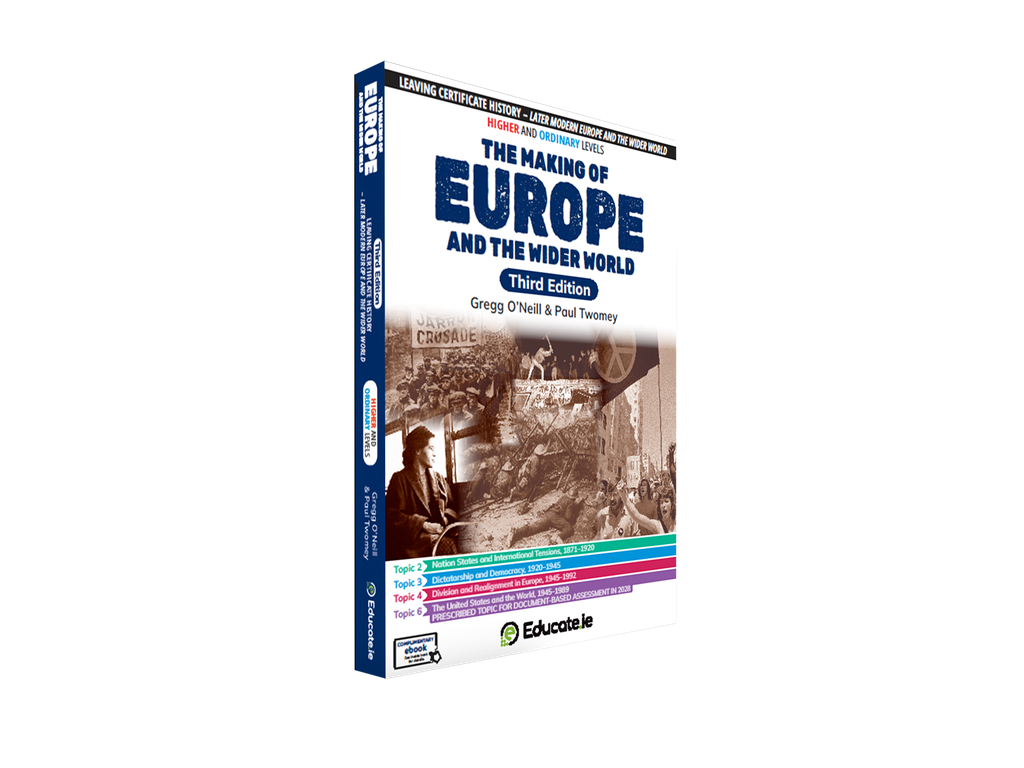 The Making of Europe and the Wider World – 3rd Edition (HL & OL) Textbook