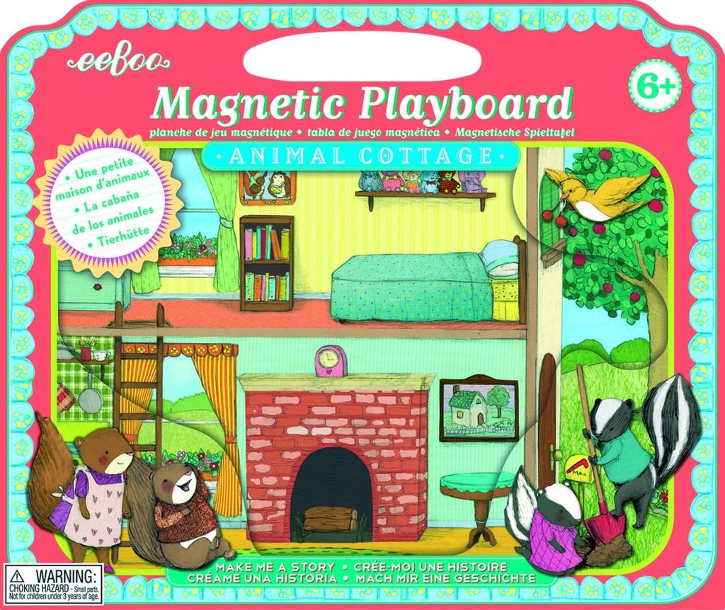 Animal Cottage Magnetic Playboard