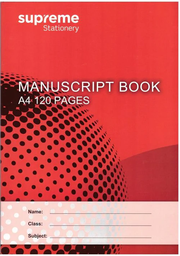 [5391505550578] Manuscript Book A4 120Pg Mb-0578 Supreme