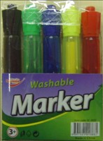 [5391521013835] [N/A] [O/P] Markers Washable 5Pk Supreme