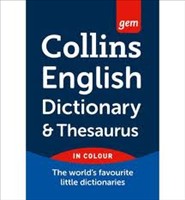[9780007324934] [N/A] COLLINS GEM DICTIONARY AND THESAURUS