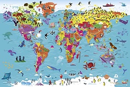 [9780008319793] COLLINS CHILDREN'S WORLD MAP