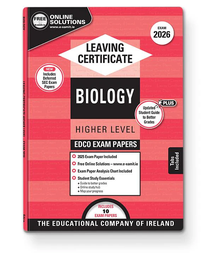 [9780861670154] 2026 Edco BIOLOGY LC HL EXAM PAPERS