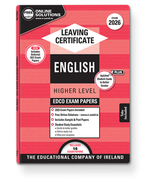 [9780861676682] 2026 Edco ENGLISH LC HL EXAM PAPERS