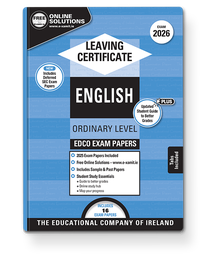 [9780861676699] 2026 Edco ENGLISH LC OL EXAM PAPERS