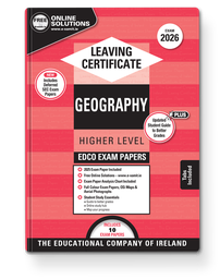 [9780861676743] 2026 Edco GEOGRAPHY LC HL EXAM PAPERS