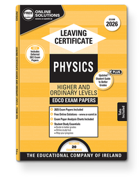 [9780861676828] [N/A][O/P] 2026 Edco Physics LC H+O Exam Papers