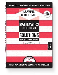 [9781845366322] 2026 Edco Solutions Maths LC HL Exam Papers