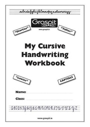 [9781908962195] My Cursive Handwriting Workbook