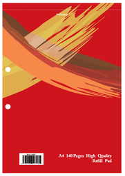 [5391539551985] (Available May) Refill Pad A4 140Pg (Top Bound) BH-1985