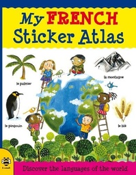 [9781908164155] My French Sticker Atlas