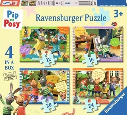 [4005556031399] Pip & Posy 4 in a Box 12/16/20/24pc