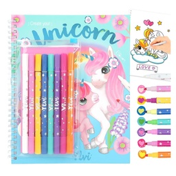 [4010070634155] Ylvi Colouring Book With Pen Set