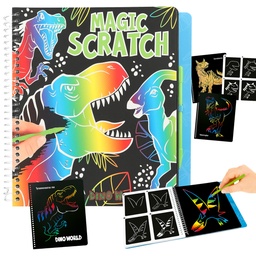 [4010070664862] Dino World Magic-Scratch Book