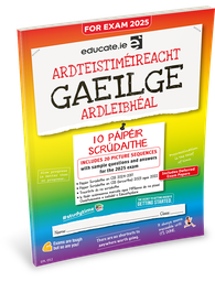 [9781916832350] [OLD EDITION] Educate.ie LC Gaeilge HL Exam Papers 2025