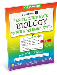 [9781916832480] [OLD EDITION] Educate.ie LC Biology HL & OL Exam Papers 2025