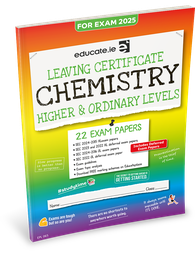 [9781916832497] [OLD EDITION] Educate.ie LC Chemistry HL & OL Exam Papers 2025