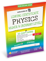 [9781916832503] [OLD EDITION] Educate.ie LC Physics HL & OL Exam Papers 2025