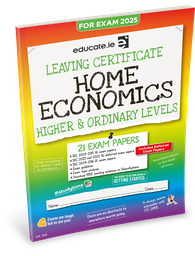 [9781916832527] [OLD EDITION] Educate.ie LC Home Economics HL & OL Exam Papers 2025