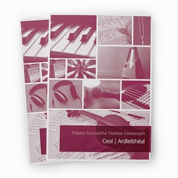 [9781907330889] 2026 Scrúdú Deiridh na Sraithe Sóisearaí Páipéir Shamplacha - Ceol | Comhleibhéal (JC Music)