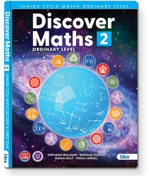 [9781802302042] Discover Maths 2 - Ordinary Level (2nd & 3rd Year) 2025 Edition