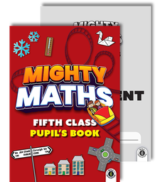 [9781804583777] Mighty Maths 5TH CLASS PACK (Pupil's Book/Pupil Assessment Book)