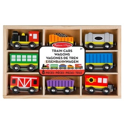 [0000772151863] Wooden Train Cars Melissa and Doug