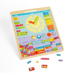 [0691621195925] Magnetic Weather Board Bigjigs