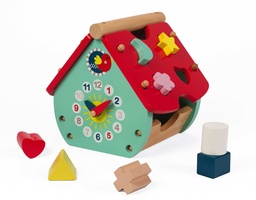 [3700217380083] Baby Forest House Shape Sorter